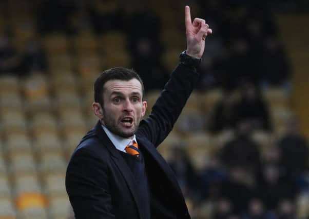 On the up: Hatters have made a fine start under Nathan Jones' stewardship