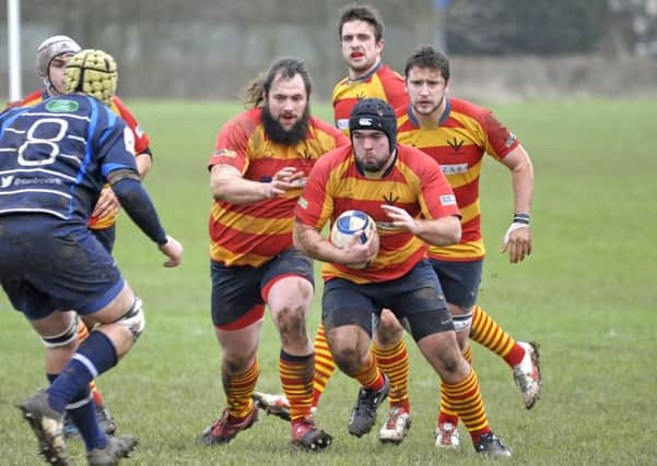 Rob Rose in action for Stockwood Park