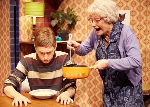 Gilly Tompkins as Granny and Ashley Cousins as Ben.