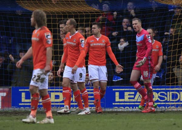Hatters concede the opening goal at AFC Wimbledon this afternoon