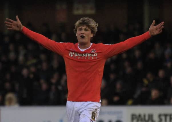 Cameron McGeehan can't believe his goal was disallowed