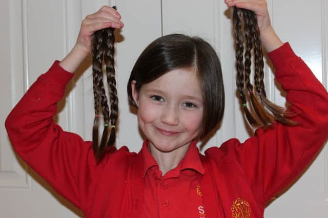 Slip End schoolgirl Imogen Hoo who donated her hair to The Little Princess Trust