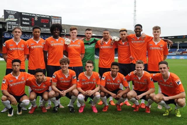 The current Luton U18s side