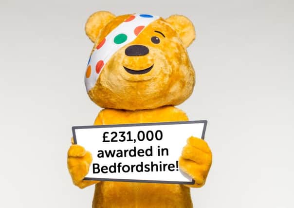 Bedfordshire children will benefit from BBC Children in Need