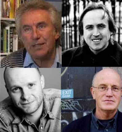 Clockwise from top left: Jeff Towns, Daniel G Williams, Iain Sinclair and  Ceri Murphy