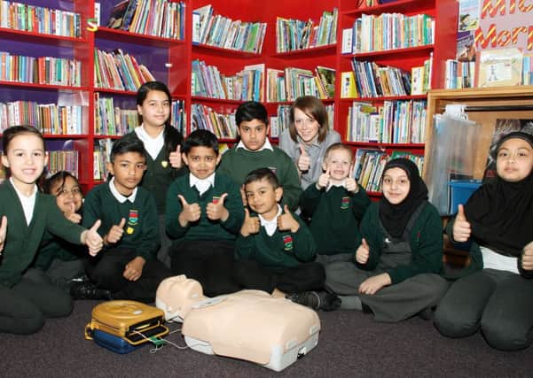 Norton Road Primary School learning first aid