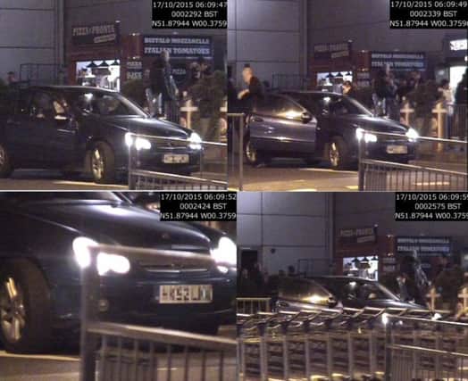 APCOA cameras pictured Mr Winton's car outside the terminal