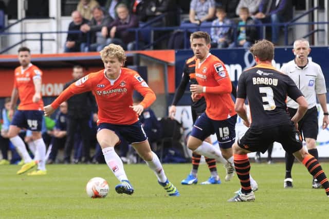 Cameron McGeehan in action at the weekend