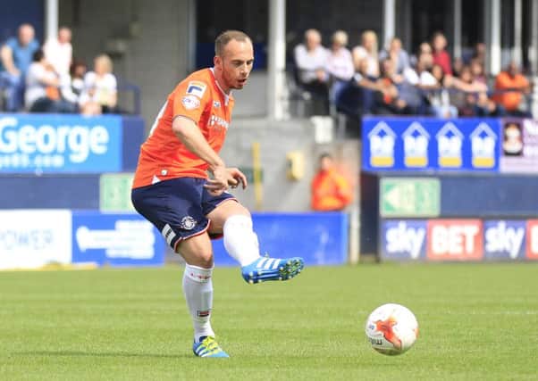 Jake Howells was disappointed to be leaving Luton