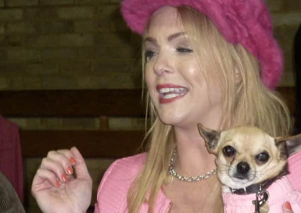 Helen Harris as Elle Woods in Legally Blonde: The Musical, which is coming to the Grove Theatre in Dunstable
