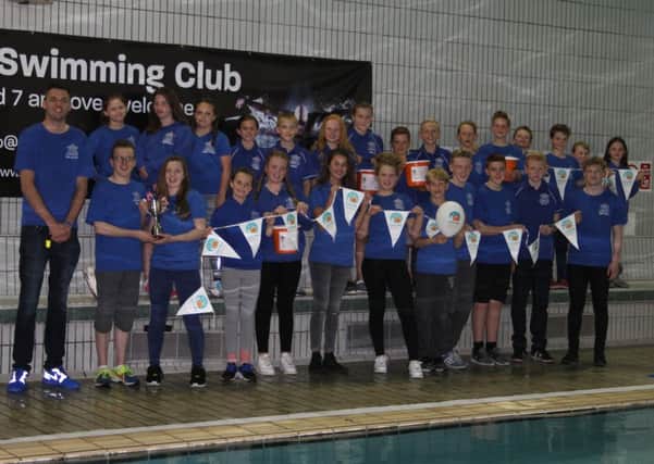 The Dunstable SC members who competed at the Tom Williams Cup