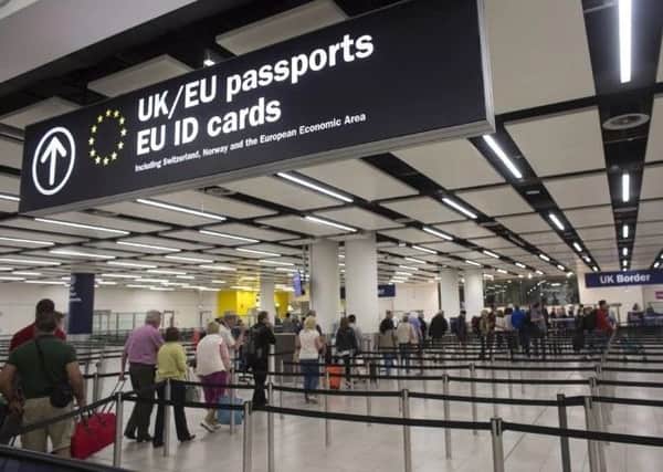 UK airport immigration