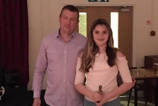 U13s Players Player and Supporters Player of the Year Sophie Moulding