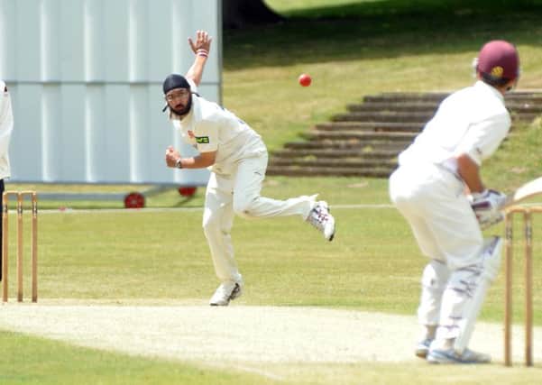 Monty Panesar in action for Luton Town & Indians