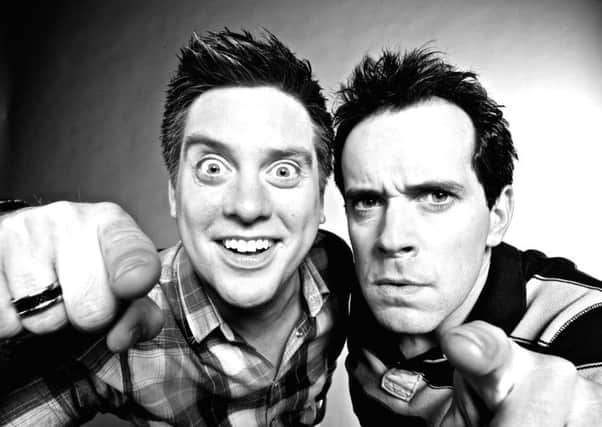 Dick and Dom are performing a special free children's show
