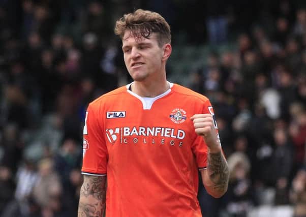 Glen Rea during his loan spell with Luton