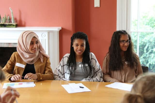 Icknield students learning German at Cambridge University