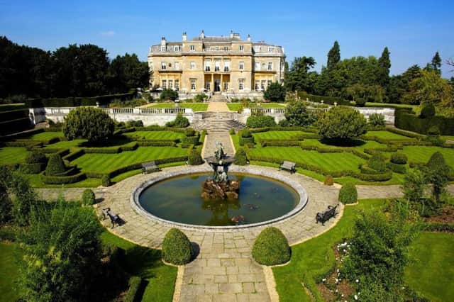 The 18th-century mansion is set in 1,000 acres of grounds lanscaped by Lancelot Capability Brown