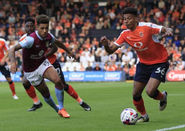 Town's James Justin on his full debut