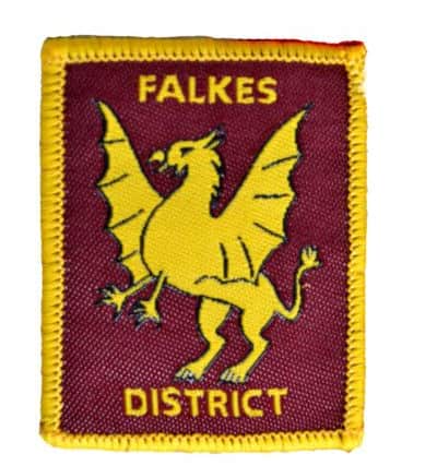 Falkes Griffin badge