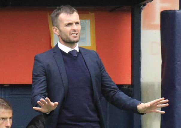 Hatters boss Nathan Jones stays calm at the weekend