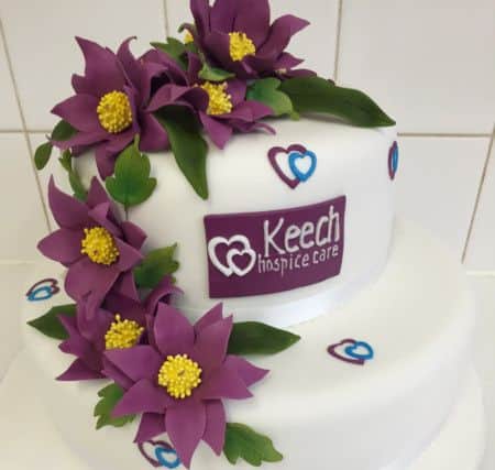 The cake Sarah designed and made for Keech's 25th birthday