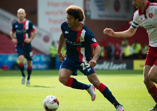 Keshi Anderson in action for Doncaster last season