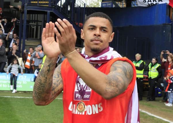 Andre Gray in his Luton Town days