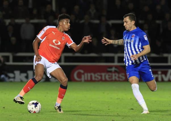James Justin was one of two teenagers to start for Luton on Tuesday night