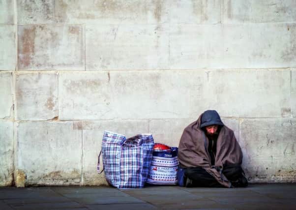 Homelessness is on the rise