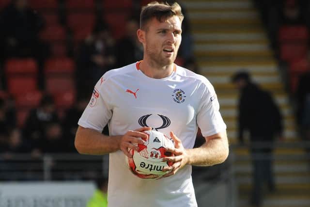 Hatters full back Stephen O'Donnell