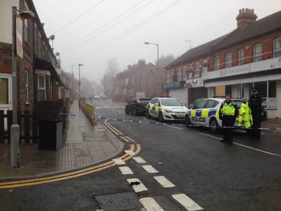 Part of Dallow road was closed as police investigate a shooting