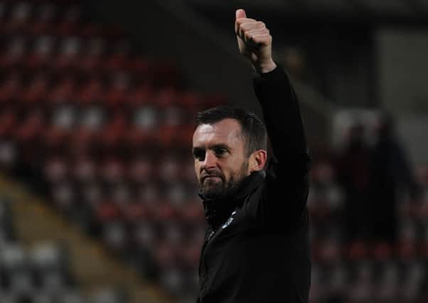 Hatters boss Nathan Jones salutes Town's travelling at Morecambe
