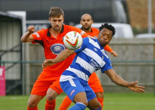 Vences Bola scored for Dunstable on Saturday