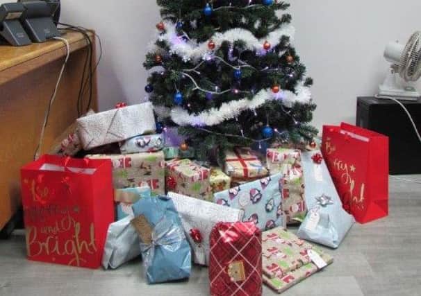 Presents are being donated by members of the public to Household Estate Agents who will be giving them to patients at the Luton and Dunstable Hospital