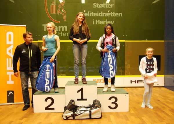 Sophia John was third at the Danish Open