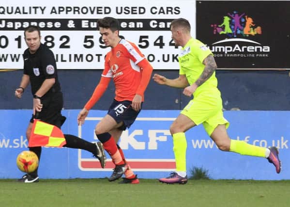 Alex Gilliead is happy to stay with Luton this season