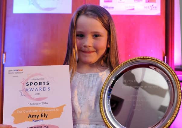 Amy Ely won Sports Personality of the Year last year