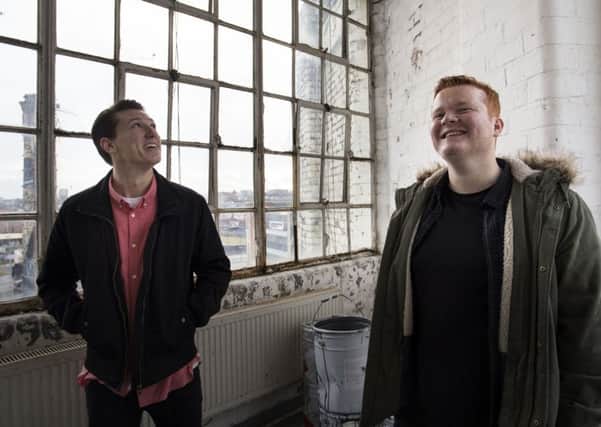 Luton Indie duo Rylands Heath comprising Jack Cowap (left) and James Deacon