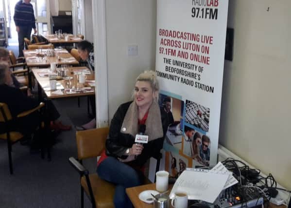 Radio Lab broadcasts from Luton's Vesper House lunch club which is run by Age Concern Luton
