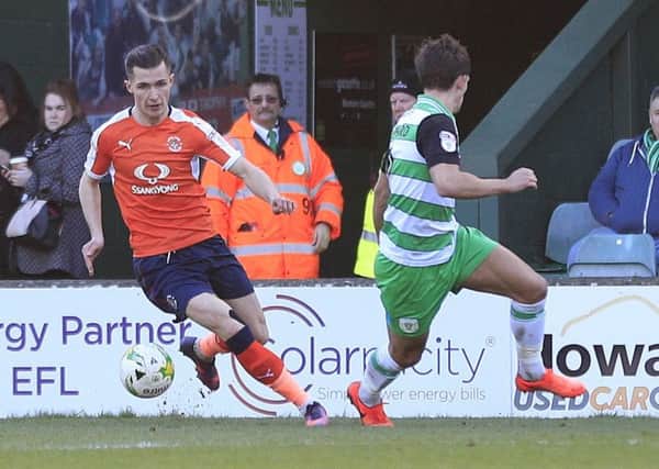 Dan Potts continued his comeback with 70 minutes against Northampton