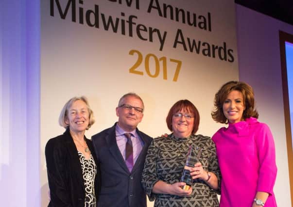 Luton & Dunstable Hospital award-winning midwife Mary Edmondson