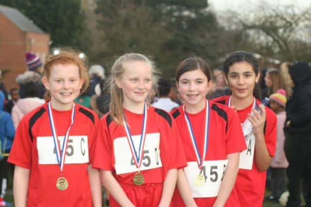 Number one: Bushmead Year Six Girls team