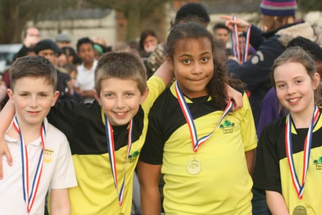 Top spot: The Ferrars Year Five Mixed Team