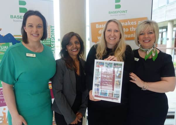 Luton Basepoint Business Centres have match-funded Â£10,000 for Autism Bedfordshire, their chosen charity for the year
