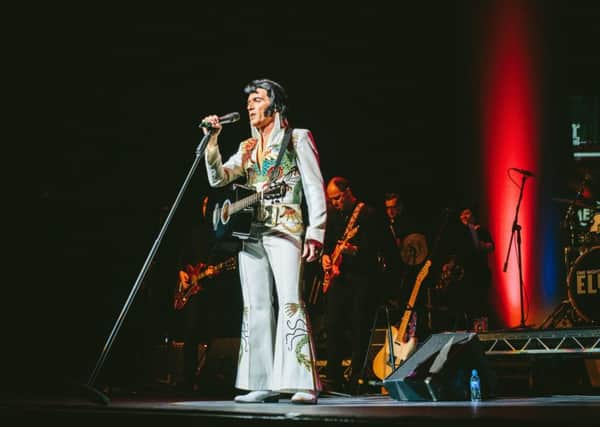 Lee Memphis King - Europe's most successful Elvis Presley - is appearing at Dunstable's Grove Theatre on May 5