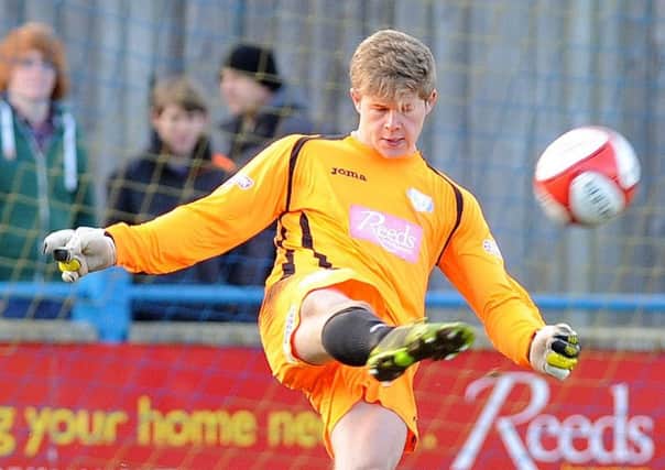 Ben Killip in action for King's Lynn Town back in 2014 - pic: Tim Smith