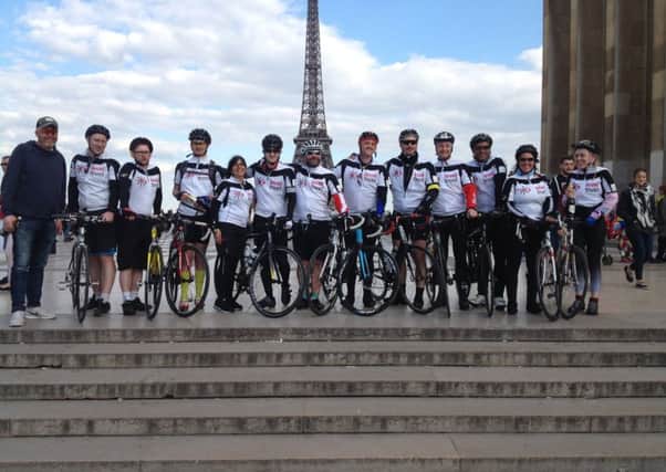 Charity cycle from Luton to Paris to raise money for Level Trust