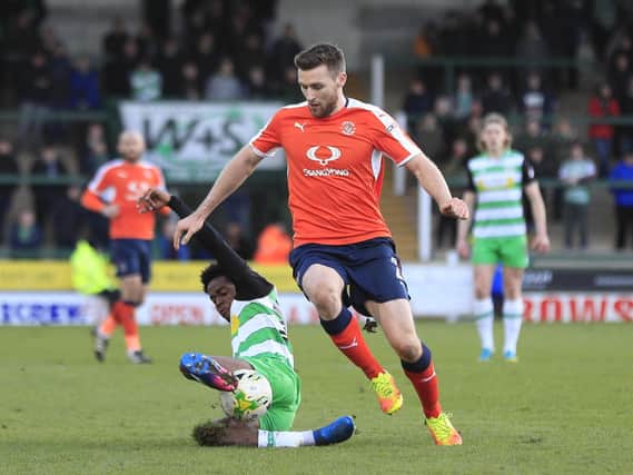 Hatters defender Stephen O'Donnell is out of contract at Kenilworth Road this summer