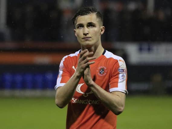 Dan Potts is out of contract with Luton this summer
